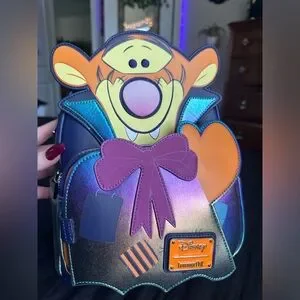 Loungefly Exclusive 707 Street Vampire Tigger Loungefly Disney Winnie The Pooh Vampire Tigger Cosplay Mini  main image 2